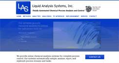 Desktop Screenshot of liquidanalysis.com